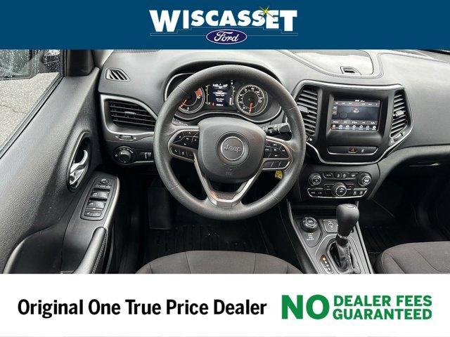 used 2021 Jeep Cherokee car, priced at $17,995