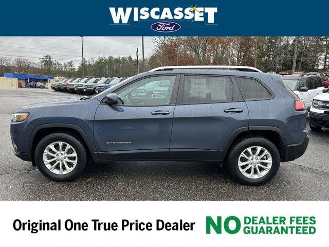 used 2021 Jeep Cherokee car, priced at $17,995