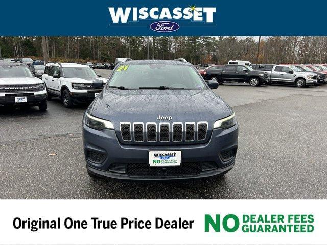 used 2021 Jeep Cherokee car, priced at $17,995