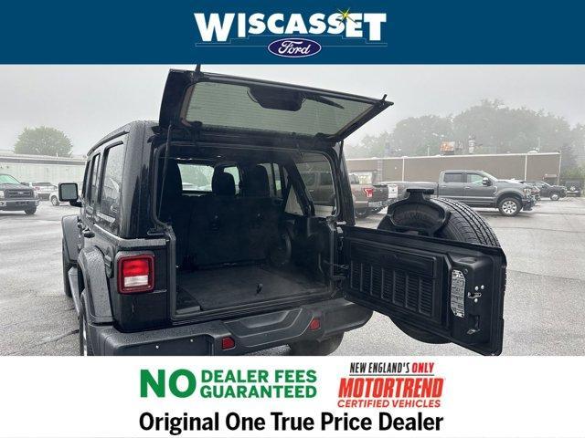 used 2021 Jeep Wrangler Unlimited car, priced at $35,995