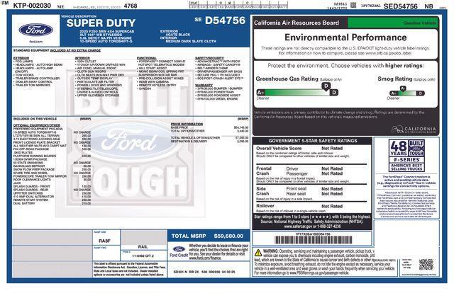 new 2025 Ford F-250 car, priced at $54,286