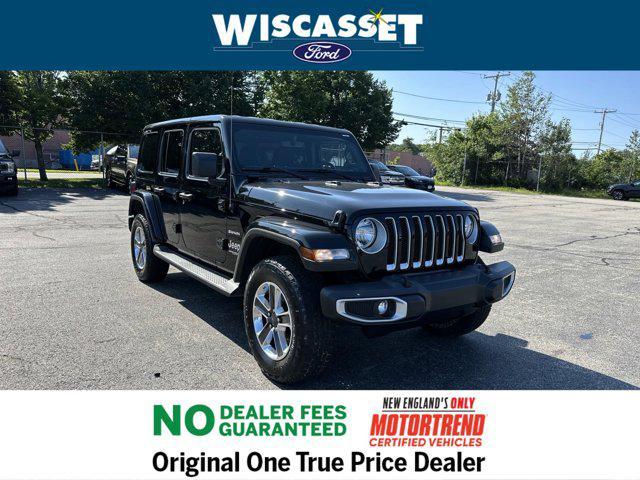 used 2021 Jeep Wrangler Unlimited car, priced at $34,995