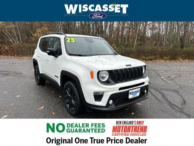 used 2023 Jeep Renegade car, priced at $24,495