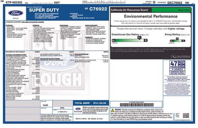 new 2025 Ford F-350 car, priced at $68,478