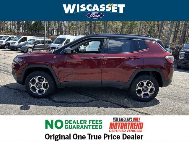 used 2022 Jeep Compass car, priced at $23,995