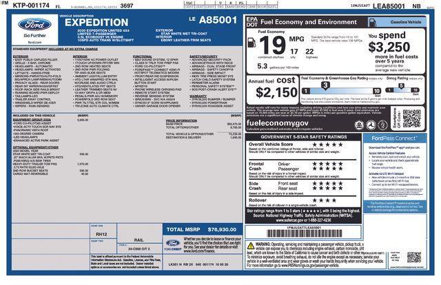used 2020 Ford Expedition car, priced at $35,995