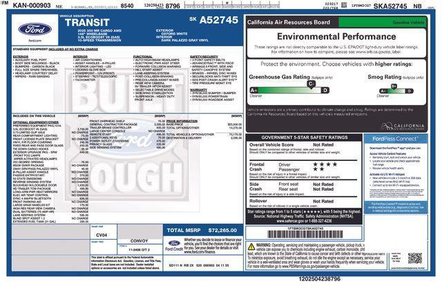 new 2025 Ford Transit-350 car, priced at $68,283