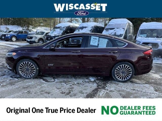 used 2018 Ford Fusion Energi car, priced at $19,995