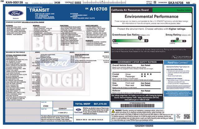 new 2025 Ford Transit-250 car, priced at $64,809