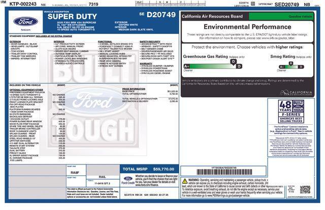 new 2025 Ford F-350 car, priced at $55,268