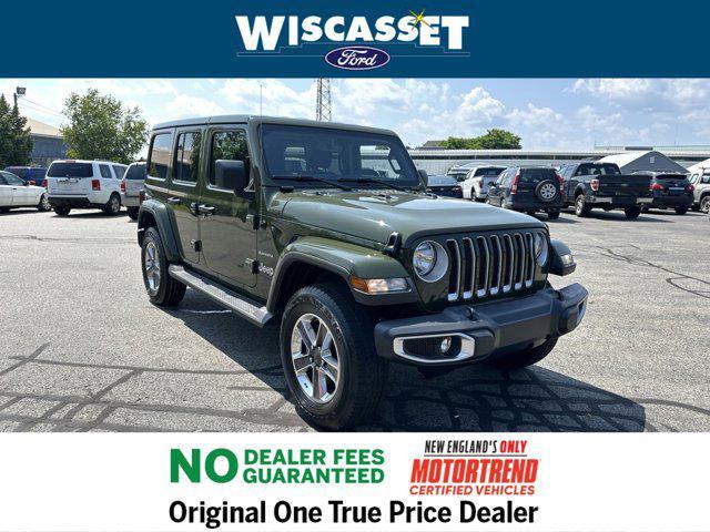 used 2021 Jeep Wrangler Unlimited car, priced at $32,495