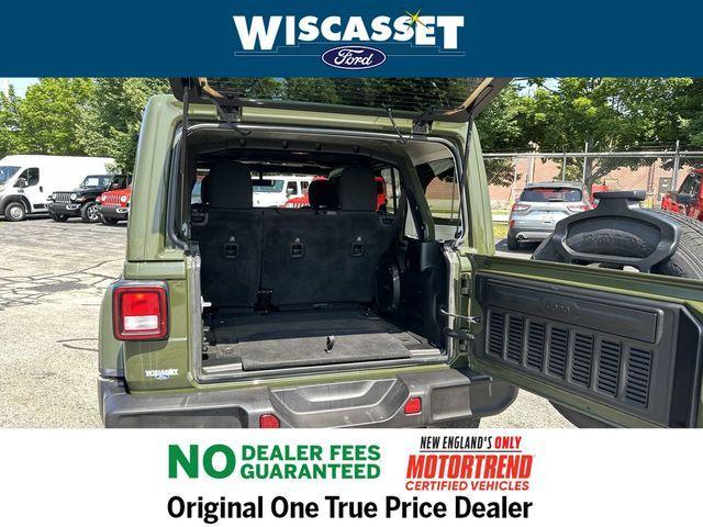 used 2021 Jeep Wrangler Unlimited car, priced at $33,995