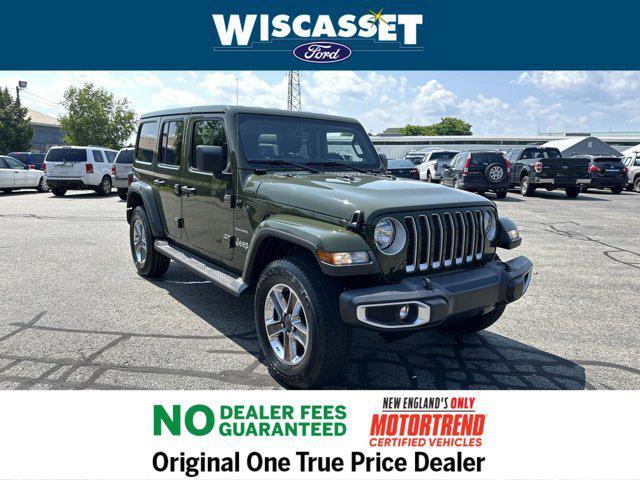 used 2021 Jeep Wrangler Unlimited car, priced at $32,495