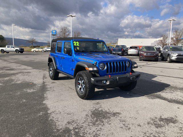 used 2022 Jeep Wrangler Unlimited car, priced at $37,000