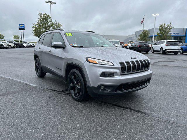 used 2018 Jeep Cherokee car, priced at $13,900