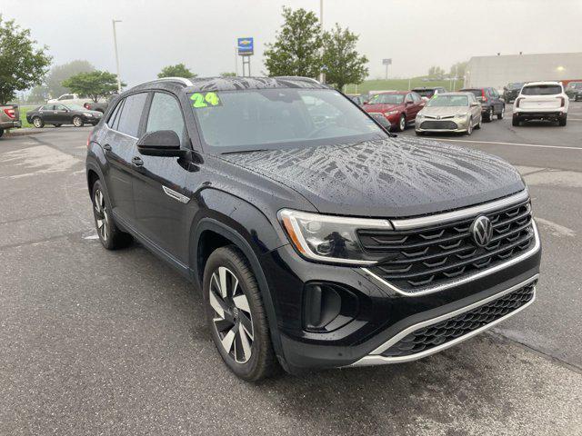 used 2024 Volkswagen Atlas Cross Sport car, priced at $32,900