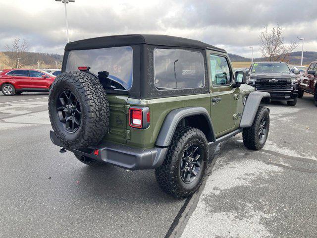 used 2024 Jeep Wrangler car, priced at $35,000