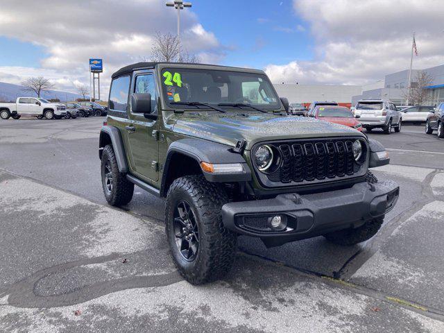 used 2024 Jeep Wrangler car, priced at $35,000