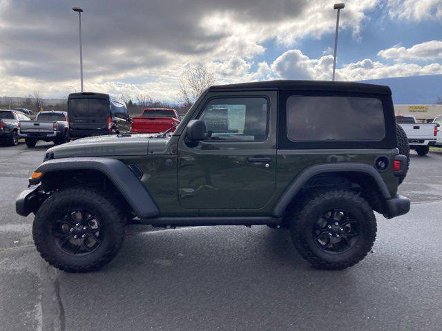 used 2024 Jeep Wrangler car, priced at $35,000