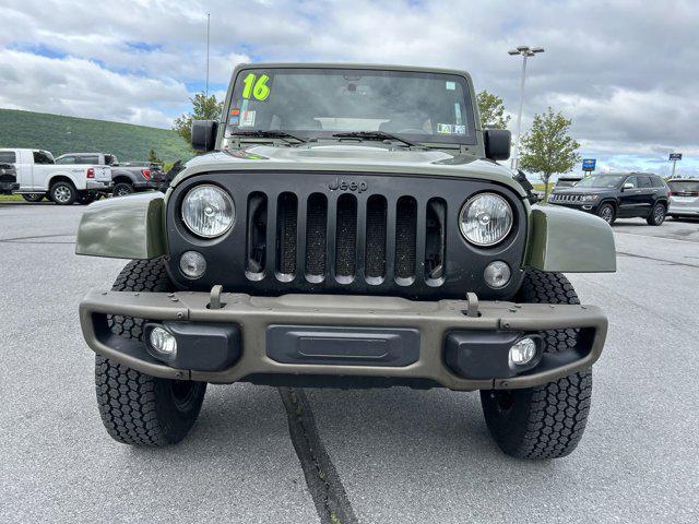 used 2016 Jeep Wrangler car, priced at $18,999