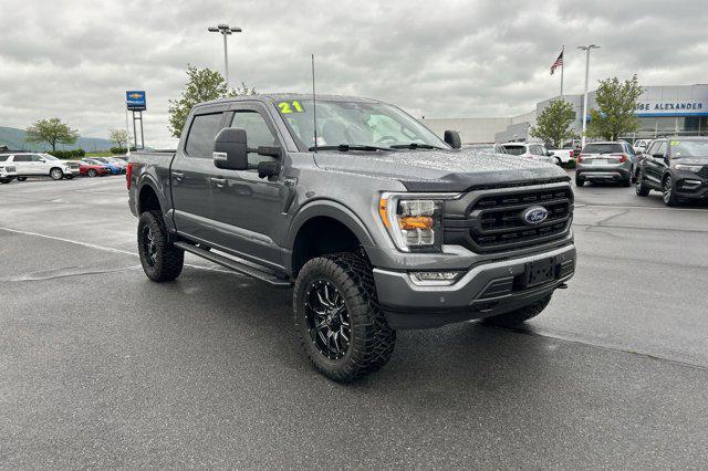 used 2021 Ford F-150 car, priced at $50,000