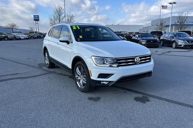 used 2021 Volkswagen Tiguan car, priced at $22,500