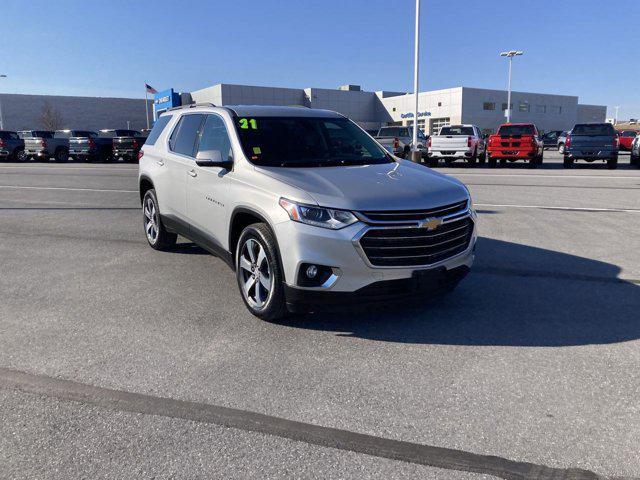 used 2021 Chevrolet Traverse car, priced at $27,777