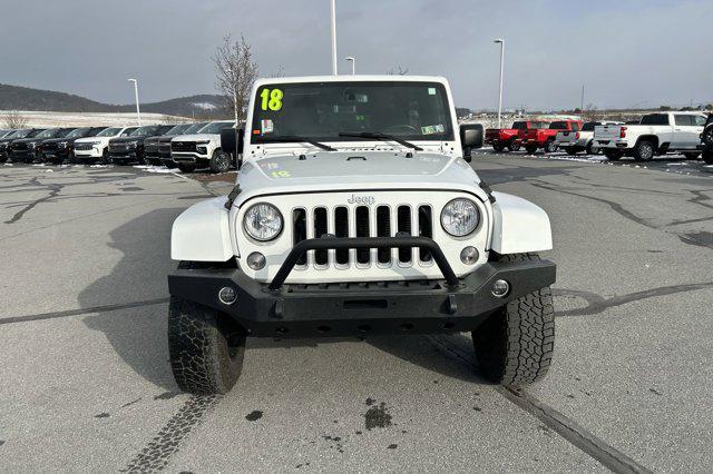 used 2018 Jeep Wrangler JK Unlimited car, priced at $19,577