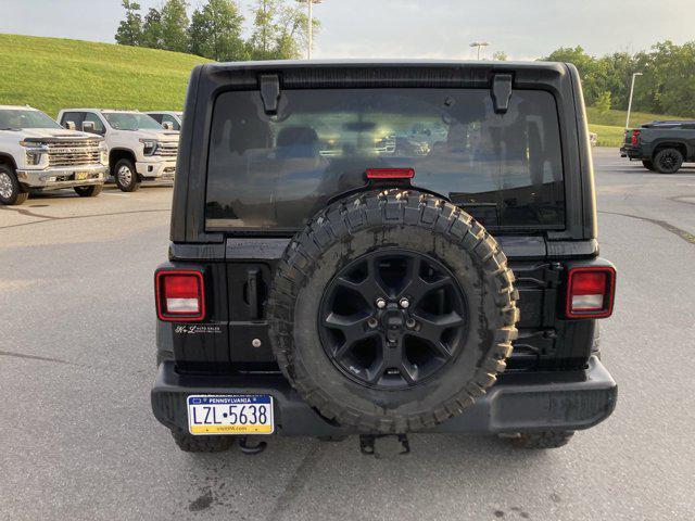 used 2023 Jeep Wrangler car, priced at $33,500