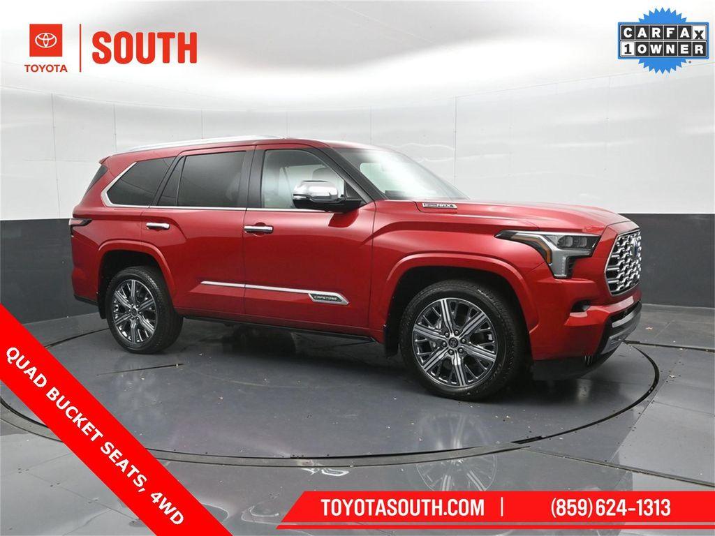used 2024 Toyota Sequoia car, priced at $73,067
