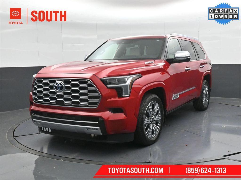 used 2024 Toyota Sequoia car, priced at $73,067