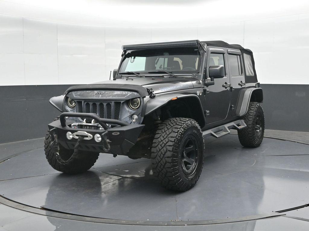 used 2017 Jeep Wrangler Unlimited car, priced at $18,481