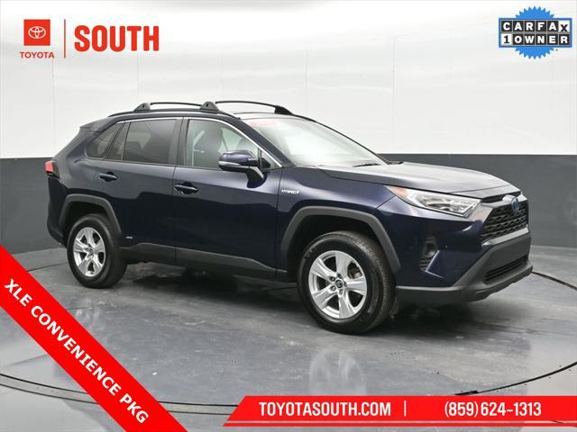 used 2021 Toyota RAV4 Hybrid car, priced at $26,380