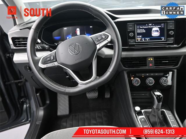 used 2024 Volkswagen Taos car, priced at $20,347