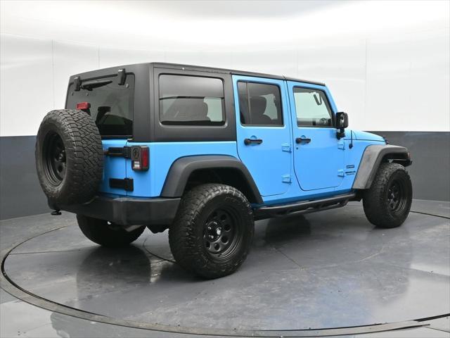 used 2017 Jeep Wrangler Unlimited car, priced at $21,996