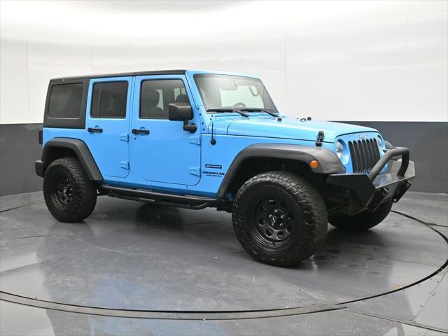 used 2017 Jeep Wrangler Unlimited car, priced at $21,996