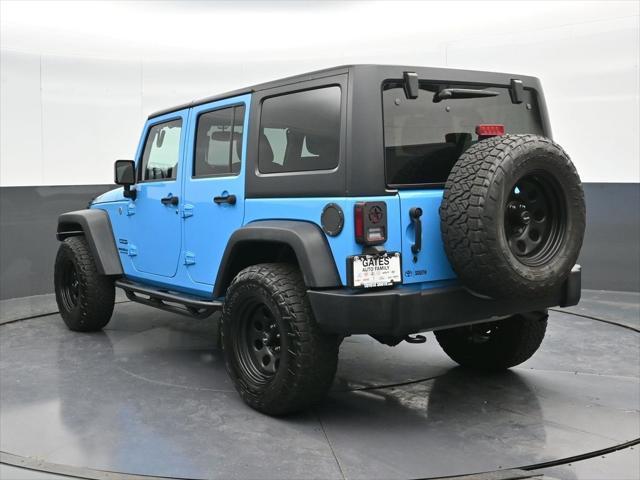 used 2017 Jeep Wrangler Unlimited car, priced at $21,996