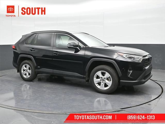 used 2021 Toyota RAV4 Hybrid car, priced at $27,490