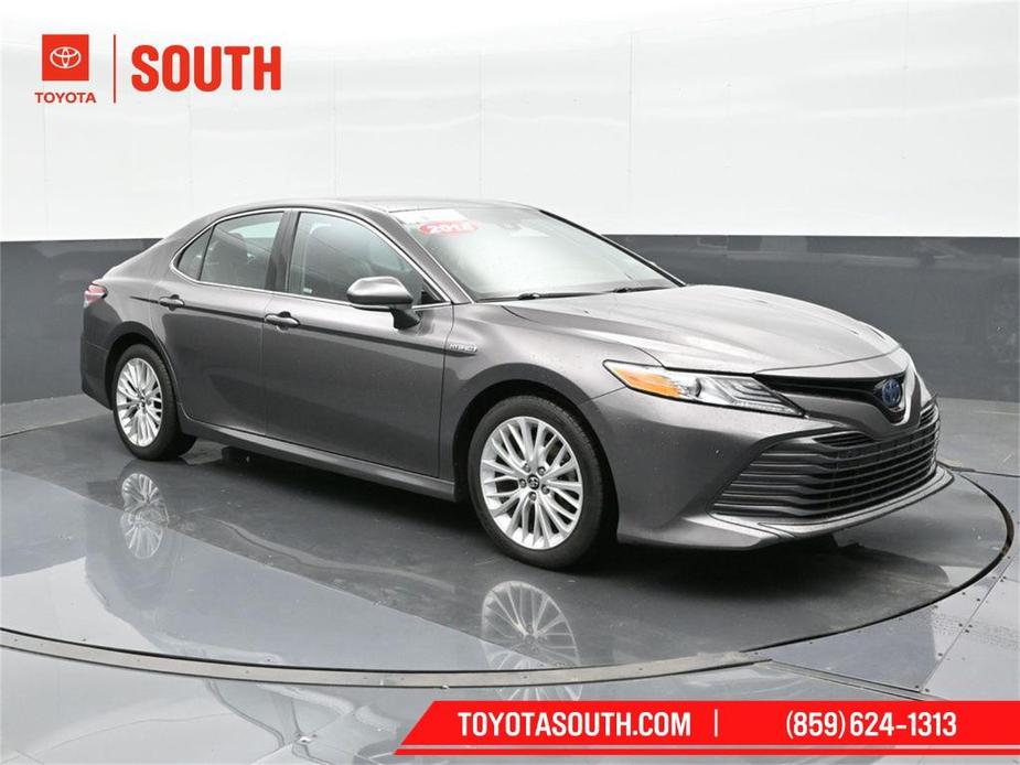 used 2018 Toyota Camry Hybrid car, priced at $20,990