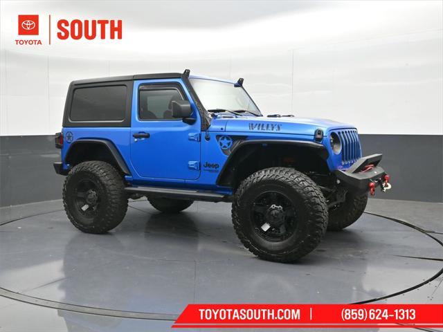 used 2021 Jeep Wrangler car, priced at $28,482