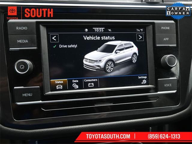 used 2021 Volkswagen Tiguan car, priced at $20,465