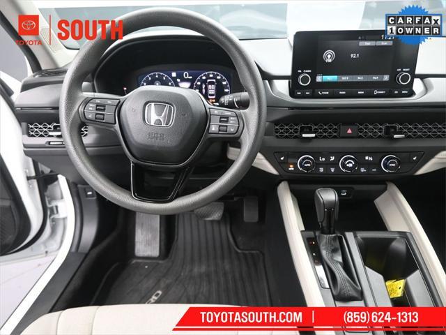 used 2024 Honda Accord car, priced at $26,878