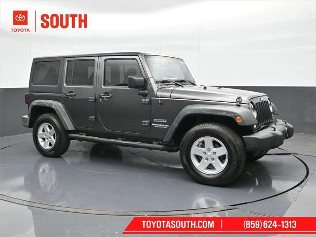 used 2016 Jeep Wrangler Unlimited car, priced at $20,890