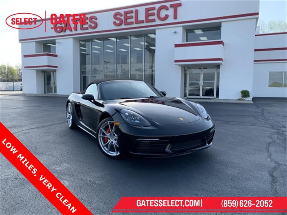 used 2021 Porsche 718 Boxster car, priced at $76,188