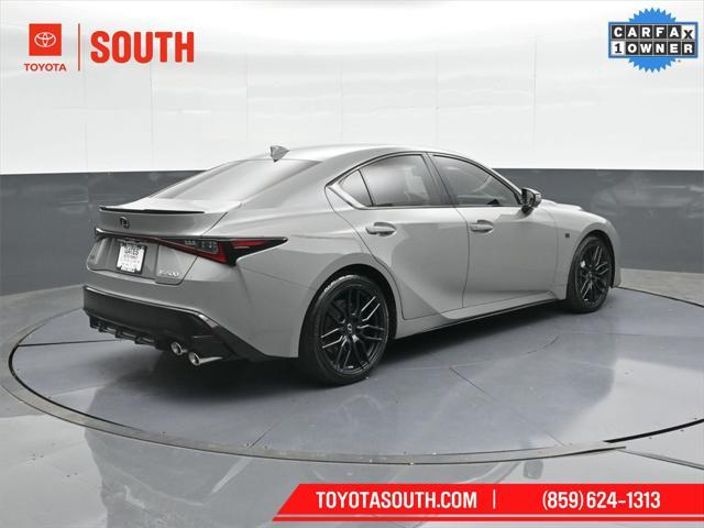 used 2022 Lexus IS 500 car, priced at $58,999