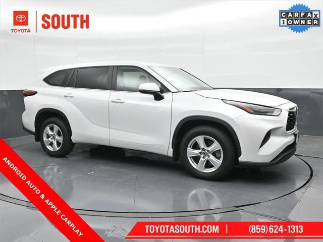 used 2023 Toyota Highlander car, priced at $31,478