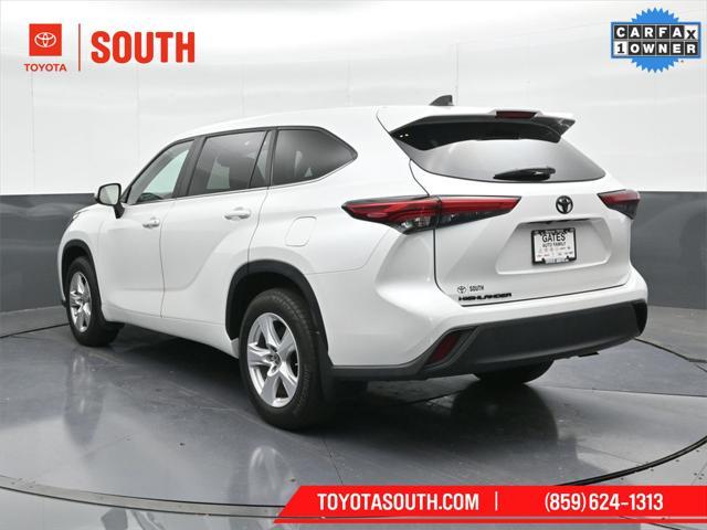 used 2023 Toyota Highlander car, priced at $31,478