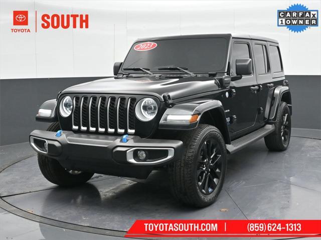 used 2023 Jeep Wrangler 4xe car, priced at $33,995