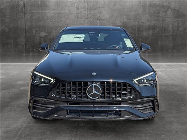 new 2024 Mercedes-Benz AMG C 43 car, priced at $72,900