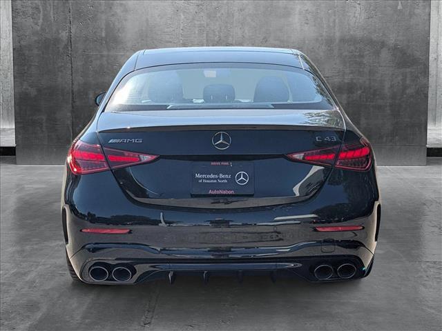 new 2024 Mercedes-Benz AMG C 43 car, priced at $72,900